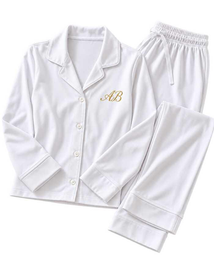 Personalised Pyjamas | Long 100% Cotton Pyjama Set
