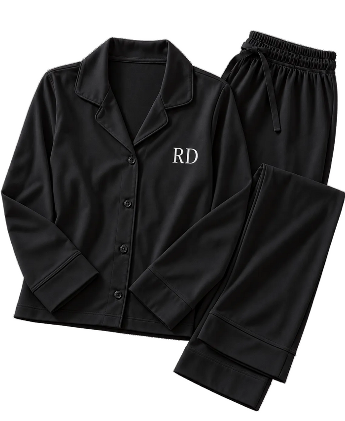 Personalised Pyjamas | Long 100% Cotton Pyjama Set - Second Image