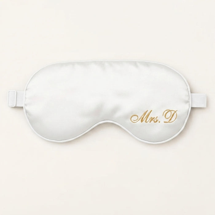 Personalised Satin Eye Mask