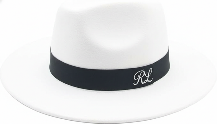 Personalised Unisex Fedora Hat - Second Image