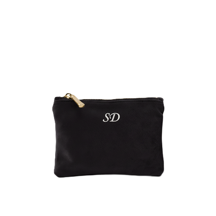 Personalised Velvet Washbag - Medium - Second Image