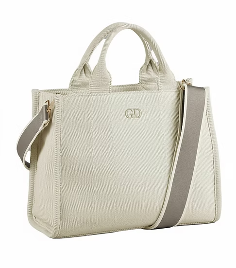 Personalised Twill Tote Crossbody Bag - Second Image