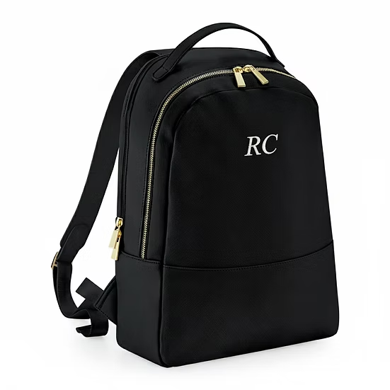 Personalised Saffiano Leather Backpack - Second Image